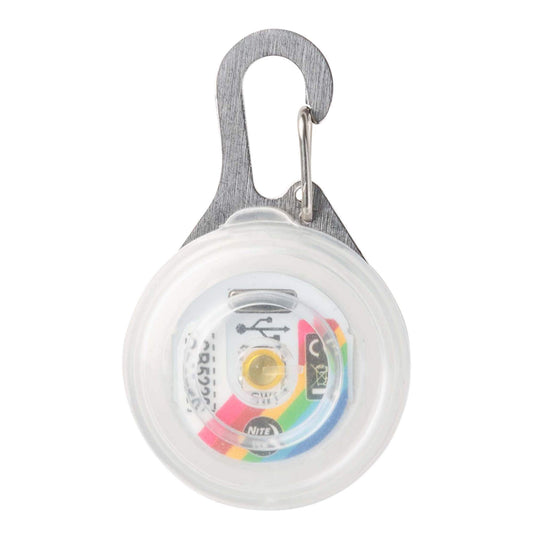 Nite Ize SPOTLIT RECHARGEABLE CARABINER LIGHT - DISC-O TECH - Schlüsselanhänger