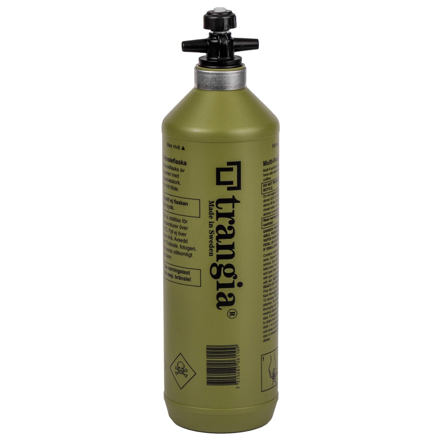 TRANGIA SICHERHEITSFLASCHE OLIVE 1,0 L - Brennstoffflasche