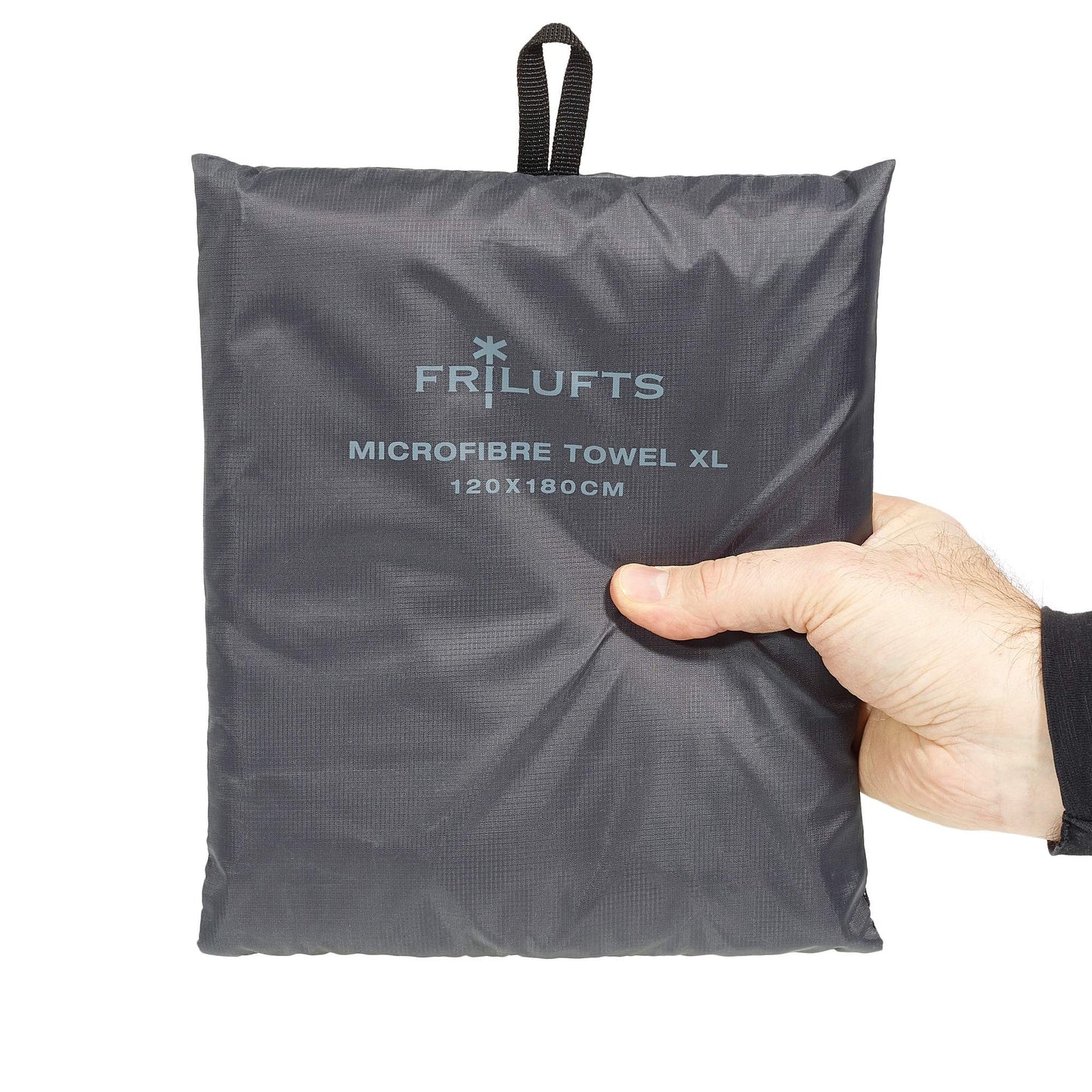FRILUFTS MICROFIBRE TOWEL - Reisehandtuch Grau