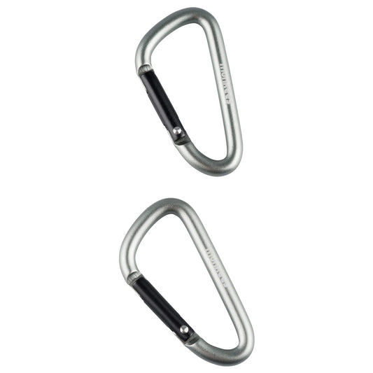 KARABINER D-FORM - 6 X 60 MM (2 STÜCK) - Schlüsselanhänger