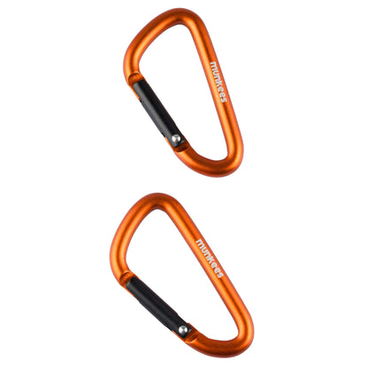  KARABINER D-FORM - 6 X 60 MM (2 STÜCK) - Schlüsselanhänger