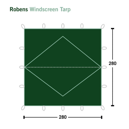 Robens WINDSCREEN TARP - Tarp