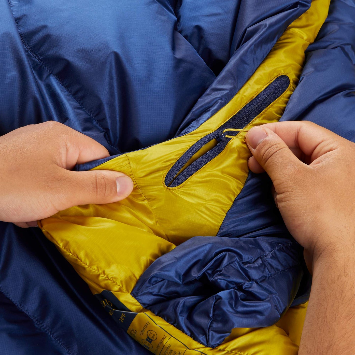 Rab NEUTRINO 400 X-LONG WIDE - Daunenschlafsack