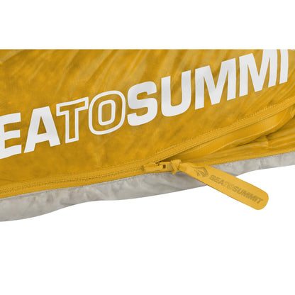 Sea To Summit SPARK SPIII - REGULAR LIGHT GREY / YELLOW - Daunenschlafsack