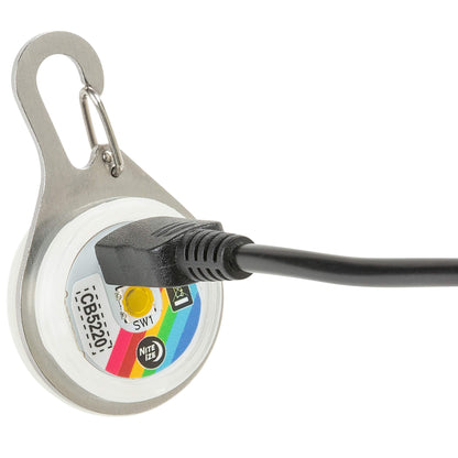 Nite Ize SPOTLIT RECHARGEABLE CARABINER LIGHT - DISC-O TECH - Schlüsselanhänger