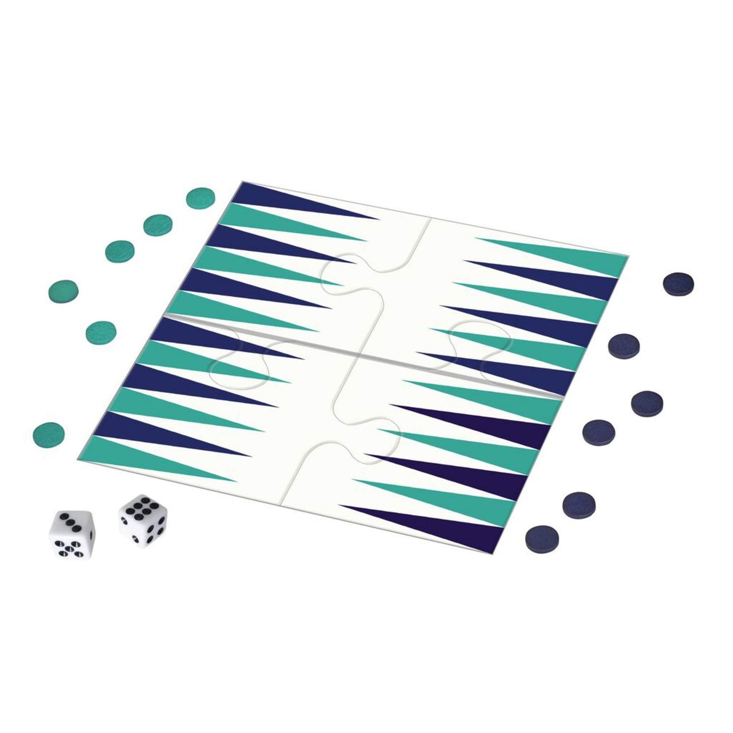  FERNWEH BACKGAMMON - POCKET EDITION Kinder - Reisespiel