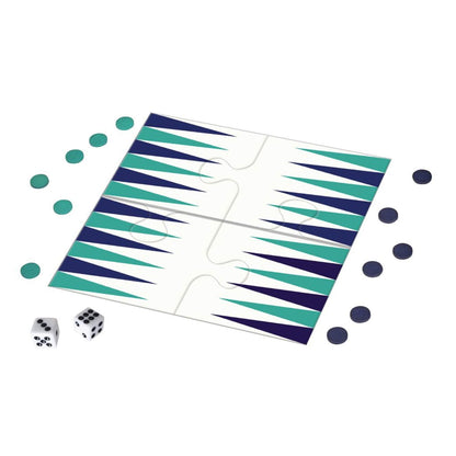  FERNWEH BACKGAMMON - POCKET EDITION Kinder - Reisespiel