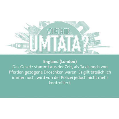  WO IST BITTE UMTATA? - Reisespiel