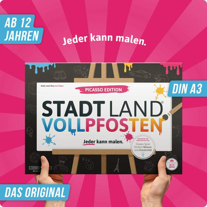  STADT LAND VOLLPFOSTEN - PICASSO EDITION - Reisespiel