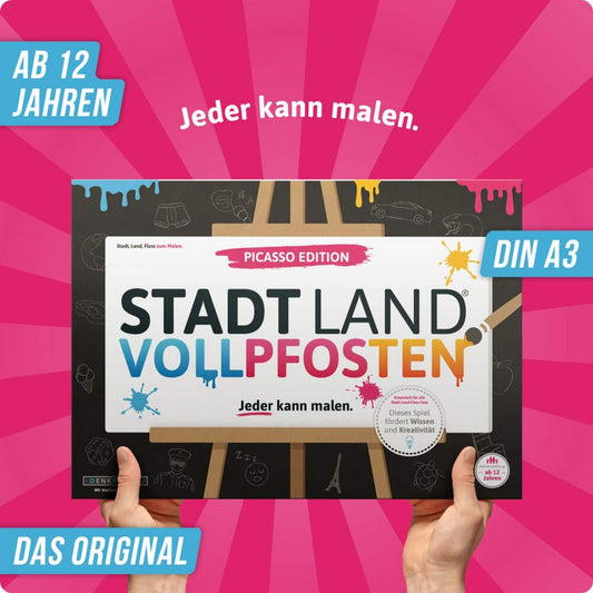  STADT LAND VOLLPFOSTEN - PICASSO EDITION - Reisespiel
