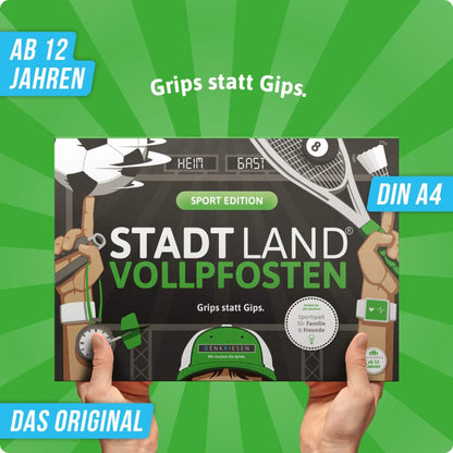  STADT LAND VOLLPFOSTEN - SPORT EDITION - Reisespiel