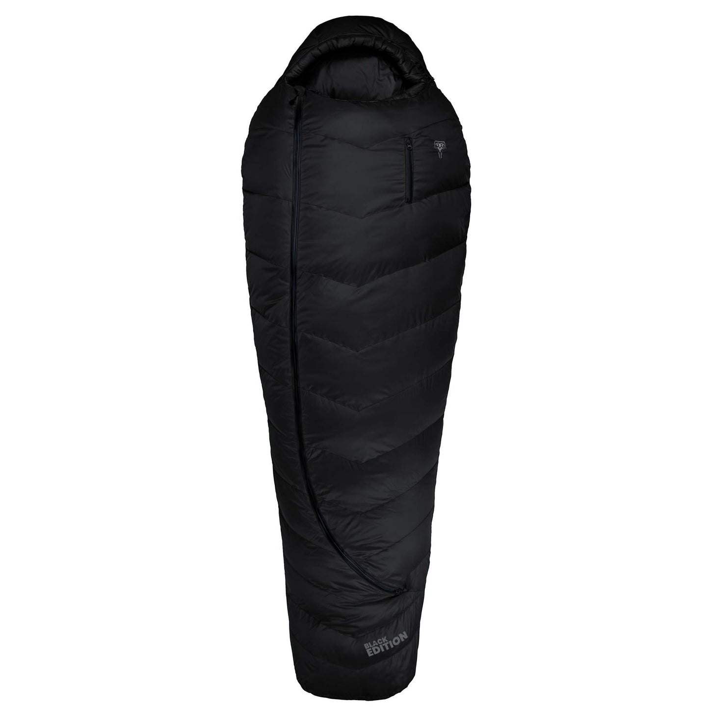 Grüezi Bag BIOPOD DOWNWOOL SUBZERO 185 BLACK EDITION