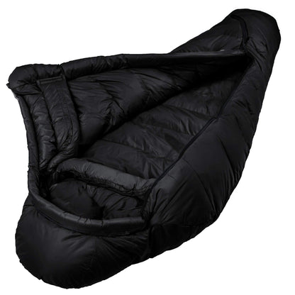 Grüezi Bag BIOPOD DOWNWOOL SUBZERO 185 BLACK EDITION