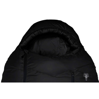 Grüezi Bag BIOPOD DOWNWOOL SUBZERO 185 BLACK EDITION