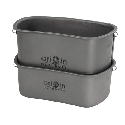 Origin Outdoors TITAN CAMPING-TOPFSET - Kochtopf